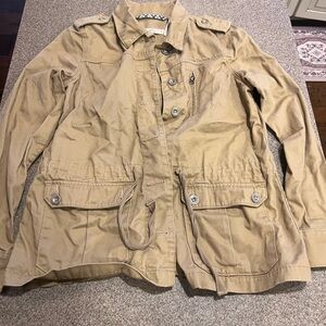 Levi's Women's Khaki Military Jacket
